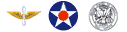 United States Army Air Force (1926-1941)
United States Army Air Corps (1926-1942)
Keywords: USAAF USAAC USAF